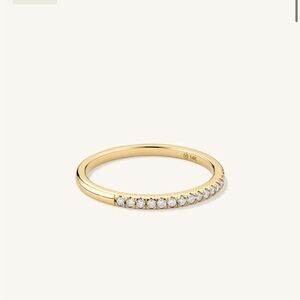 Mejuri Diamonds Team Ring size 7